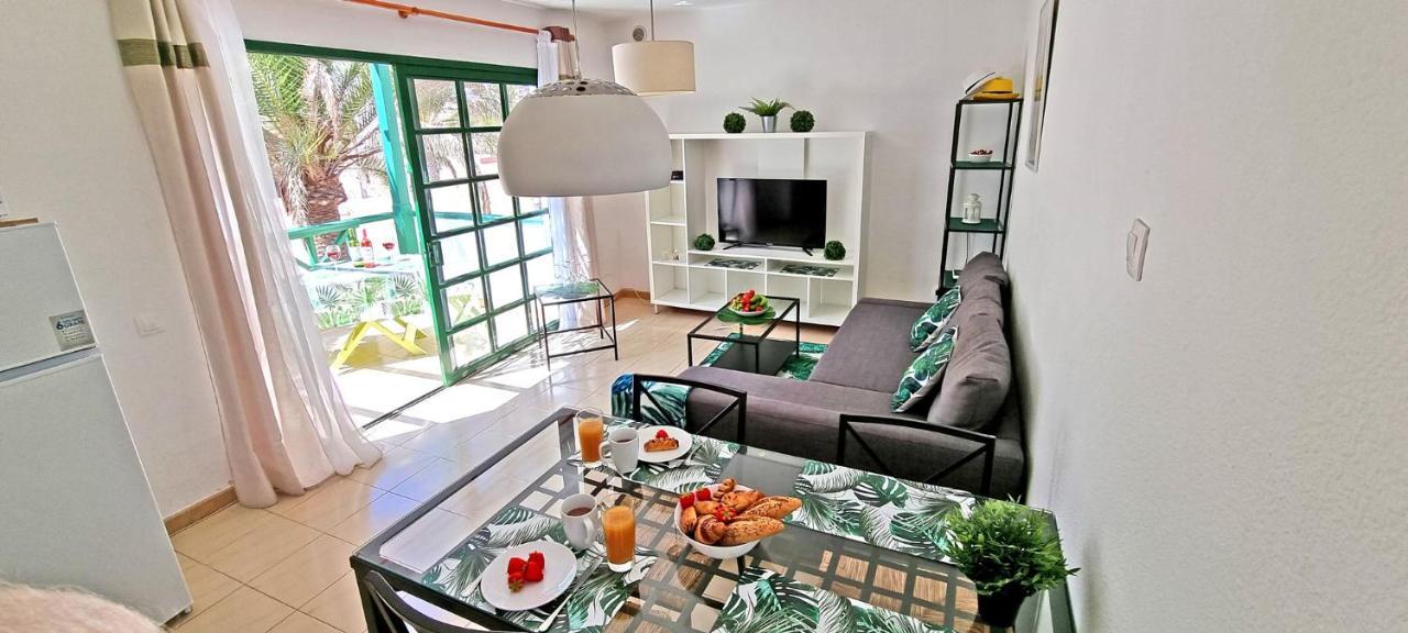 Ferienwohnung Palm Garden - Costa Calma - Pool - Glasfaserinternet Ngoại thất bức ảnh